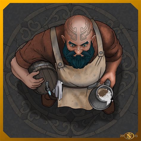 dnd bartender token.